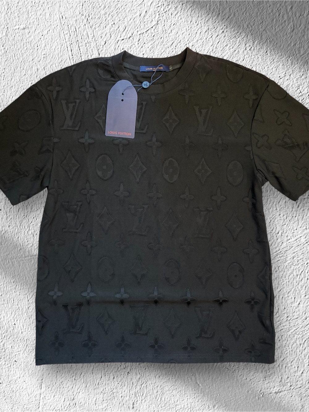 Louis Vuitton Men’s Monogram Jacquard T-Shirt - Large